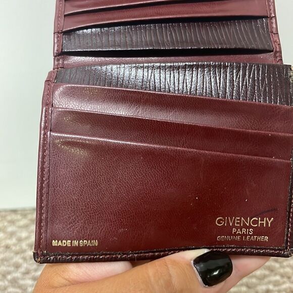 Givenchy Maroon Wallet   - Picture 6 of 10